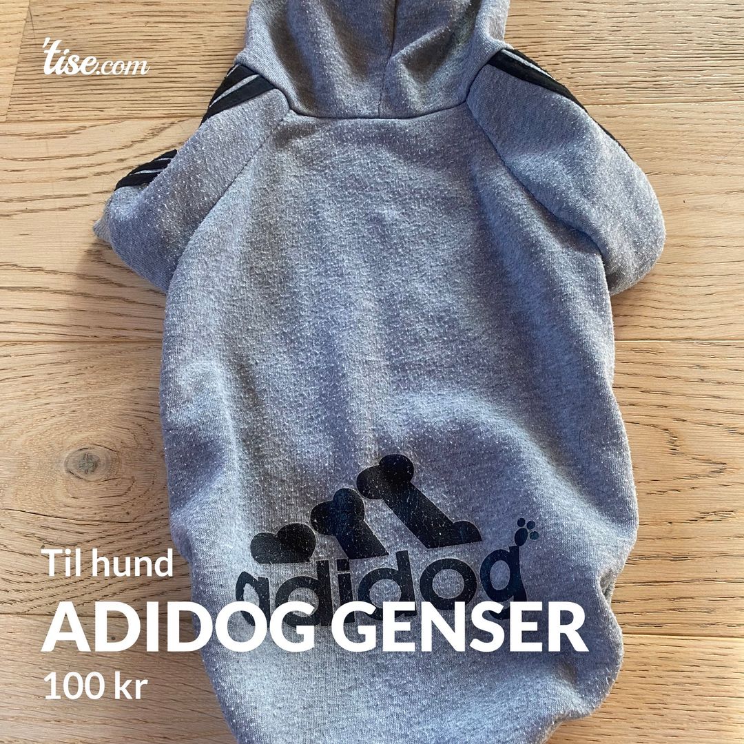 Adidog genser