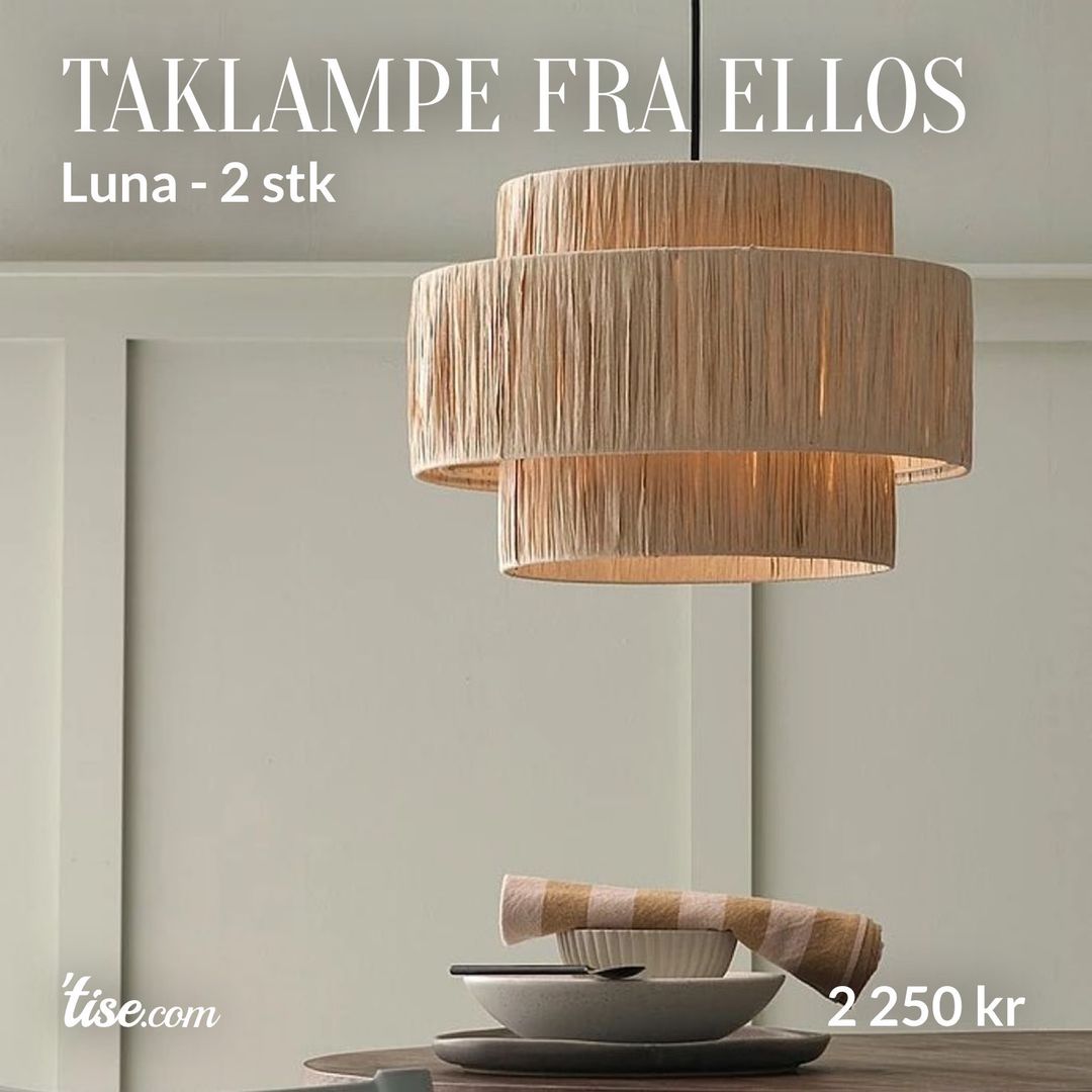 Taklampe fra Ellos