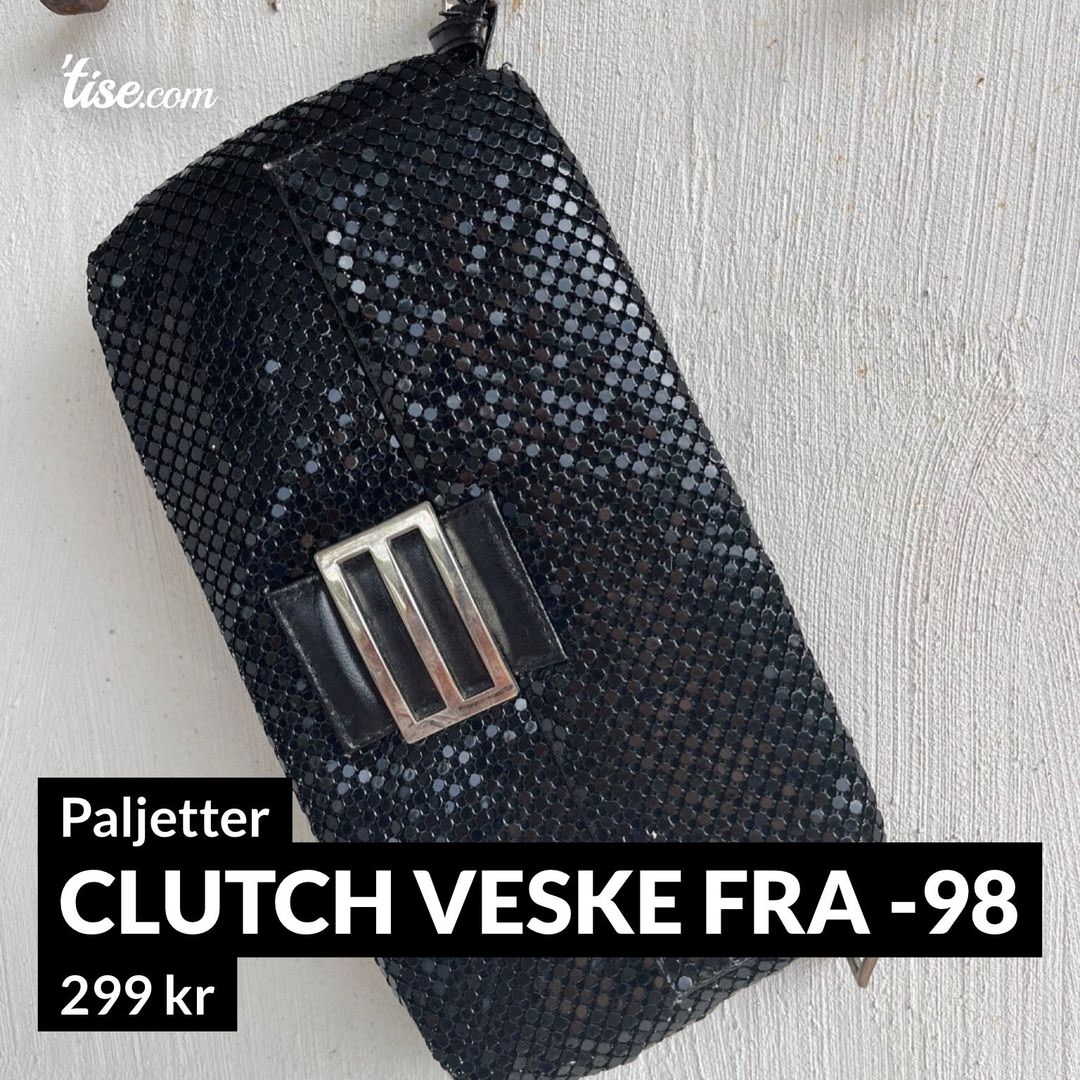 Clutch veske fra -98