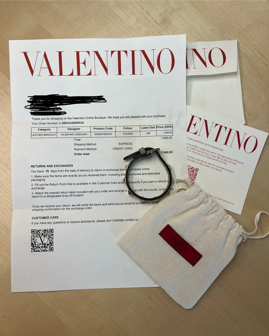 Valentino armbånd