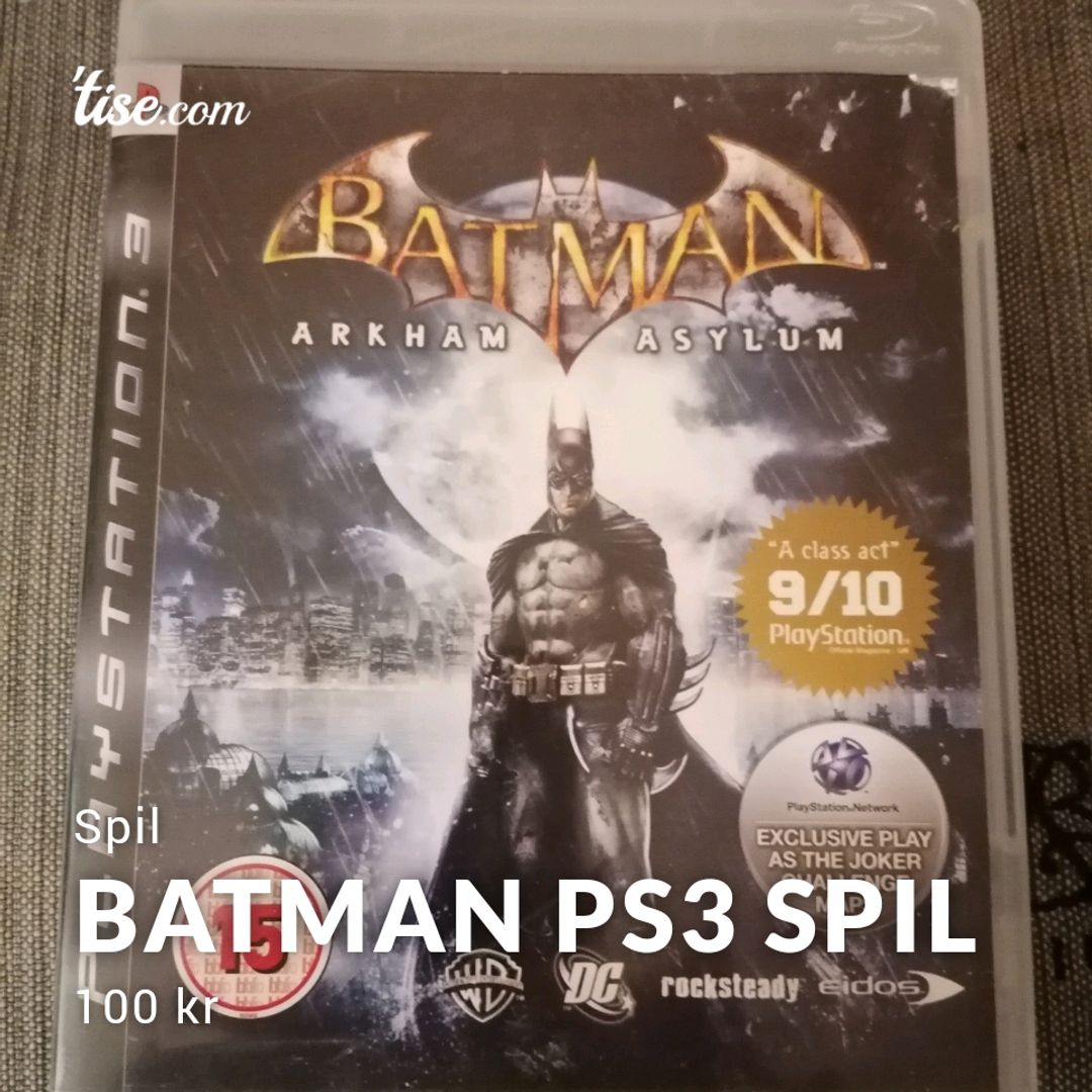 Batman Ps3 Spil