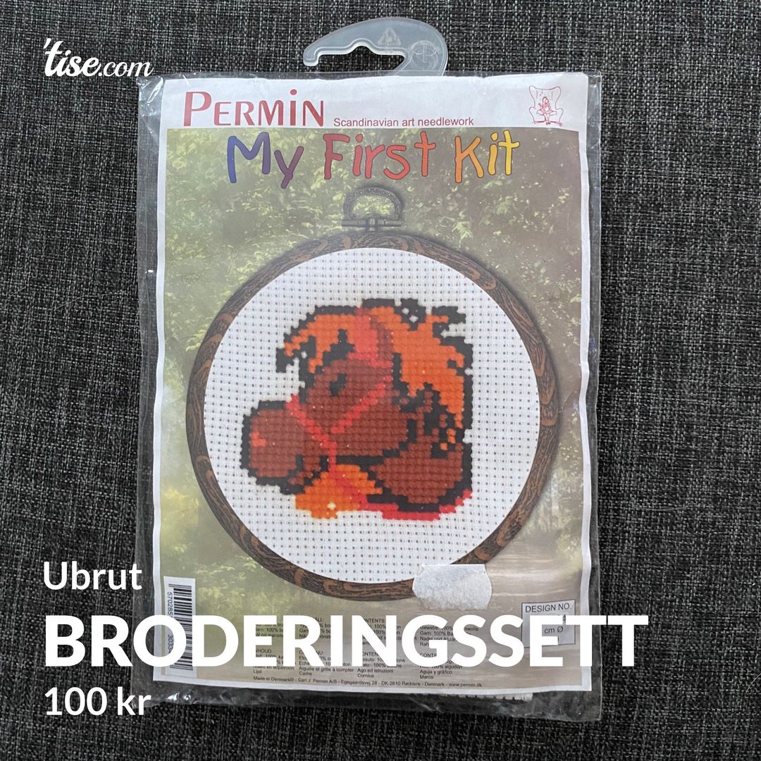 Broderingssett