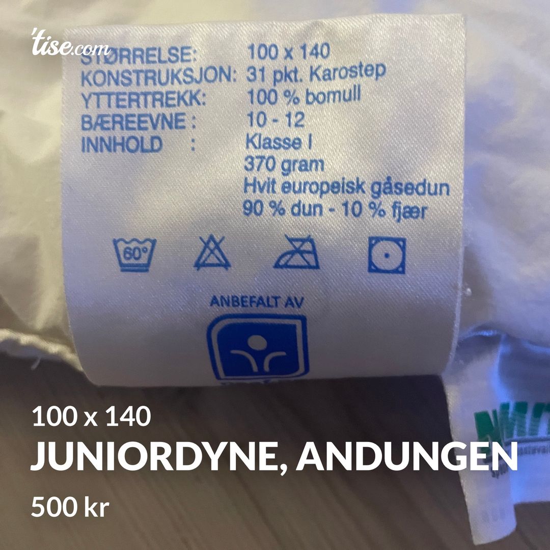 Juniordyne andungen