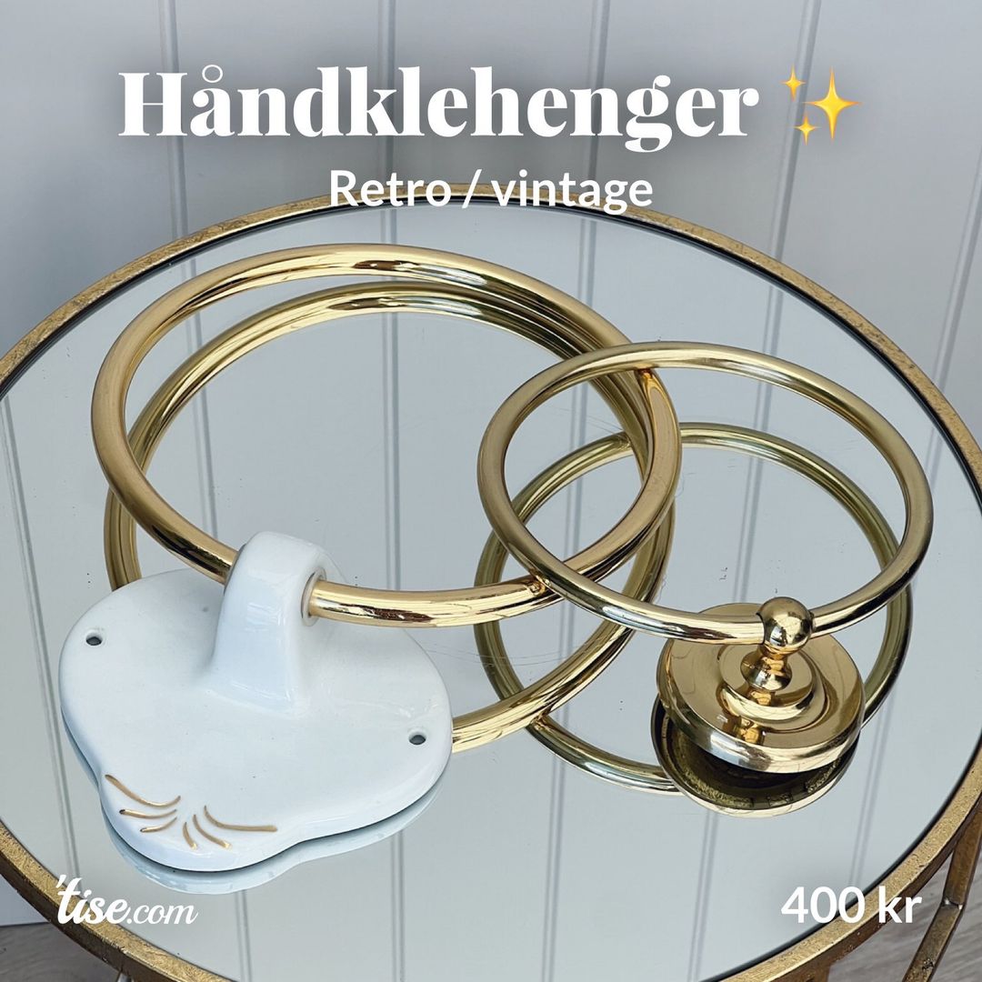 Håndklehenger ✨