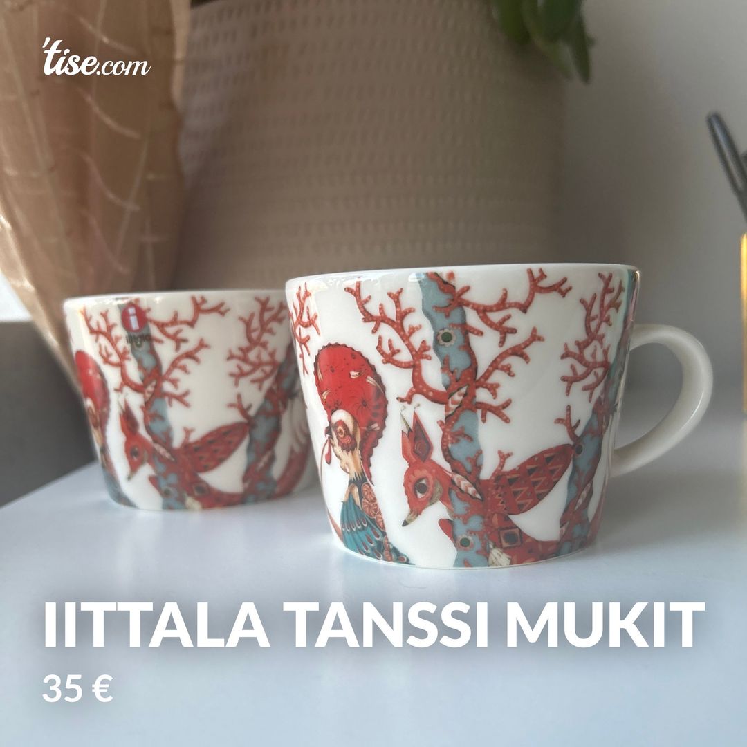 Iittala tanssi mukit