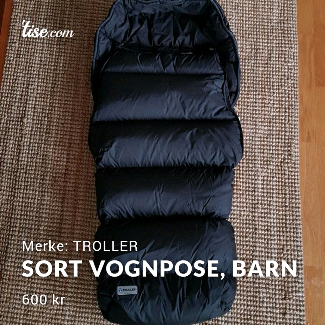 Sort vognpose Barn