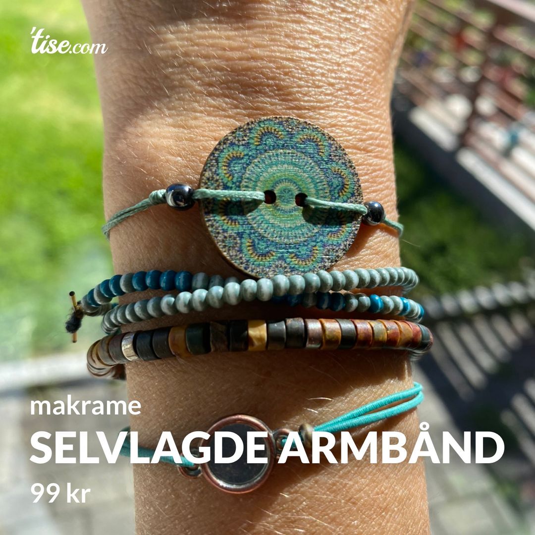 Selvlagde armbånd