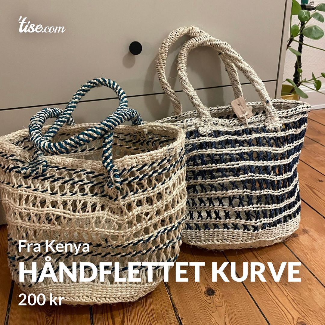 Håndflettet kurve