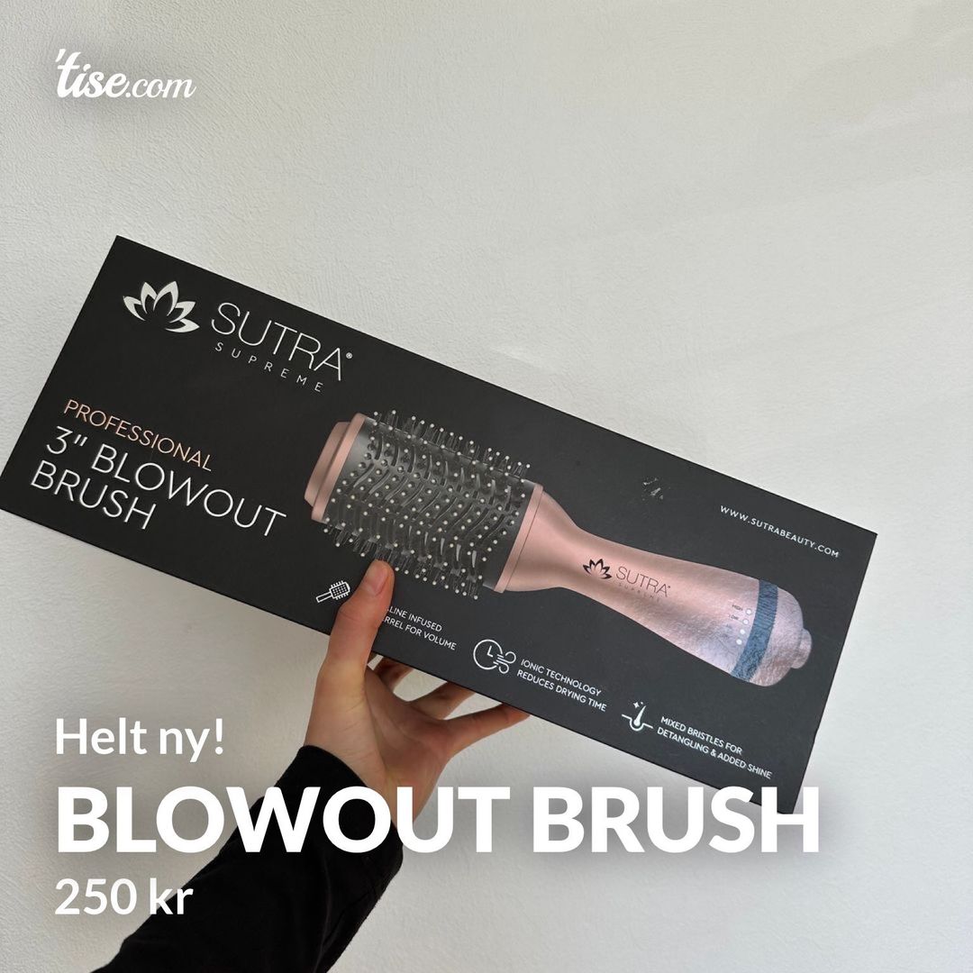 Blowout brush