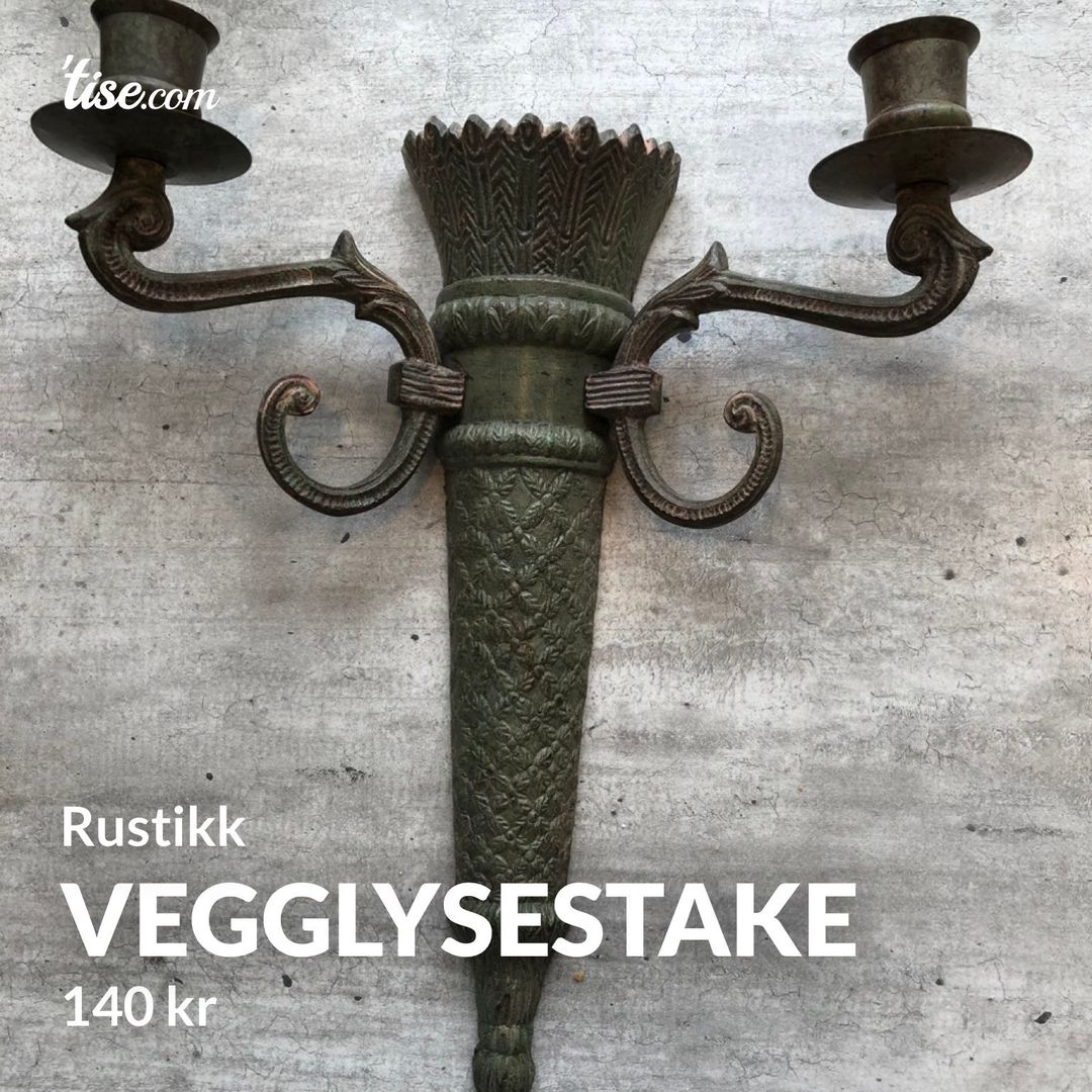 Vegglysestake