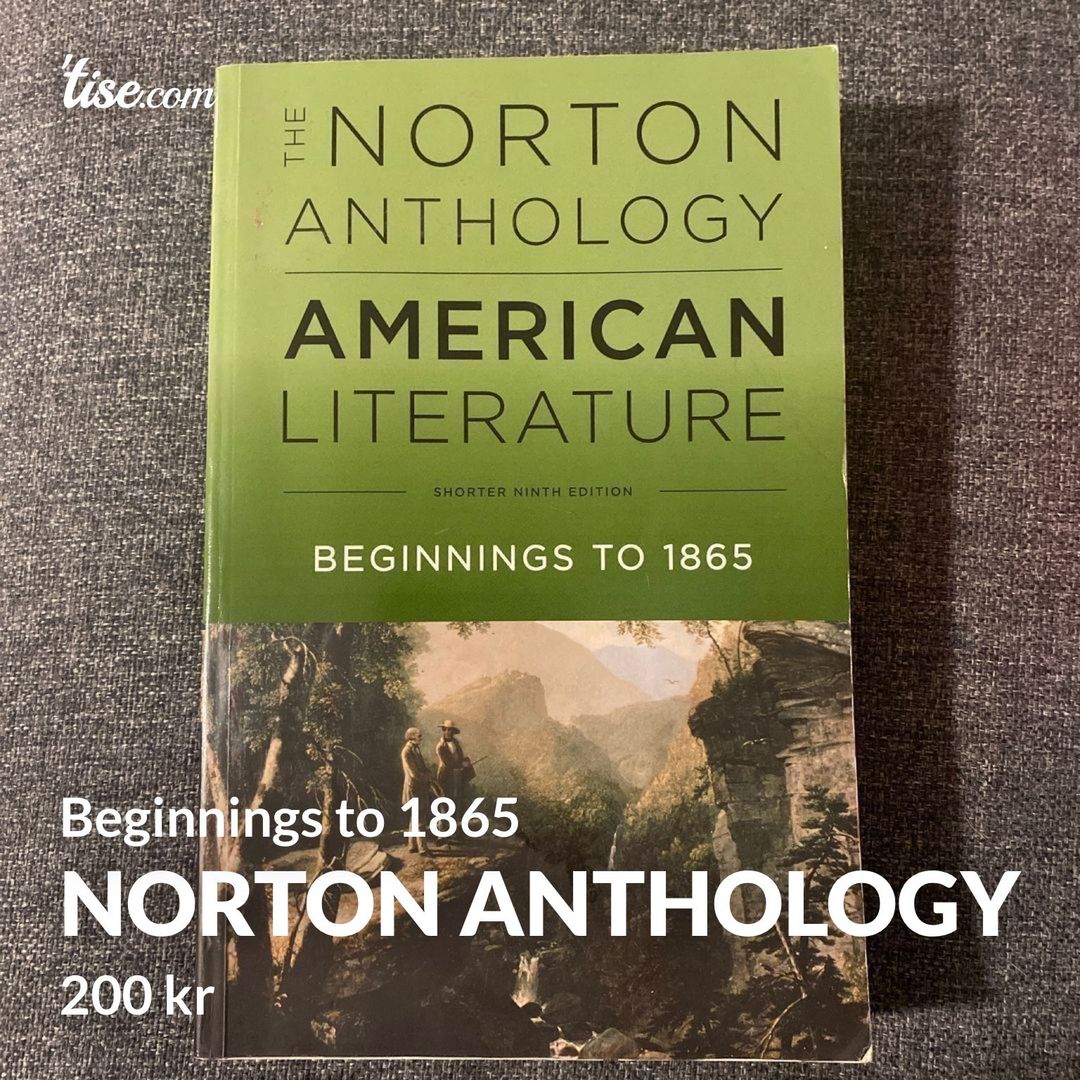 Norton Anthology