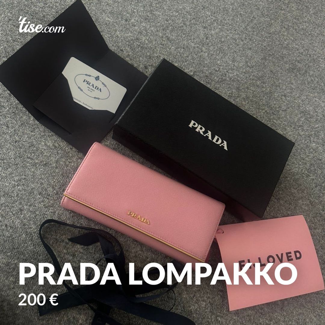 Prada lompakko