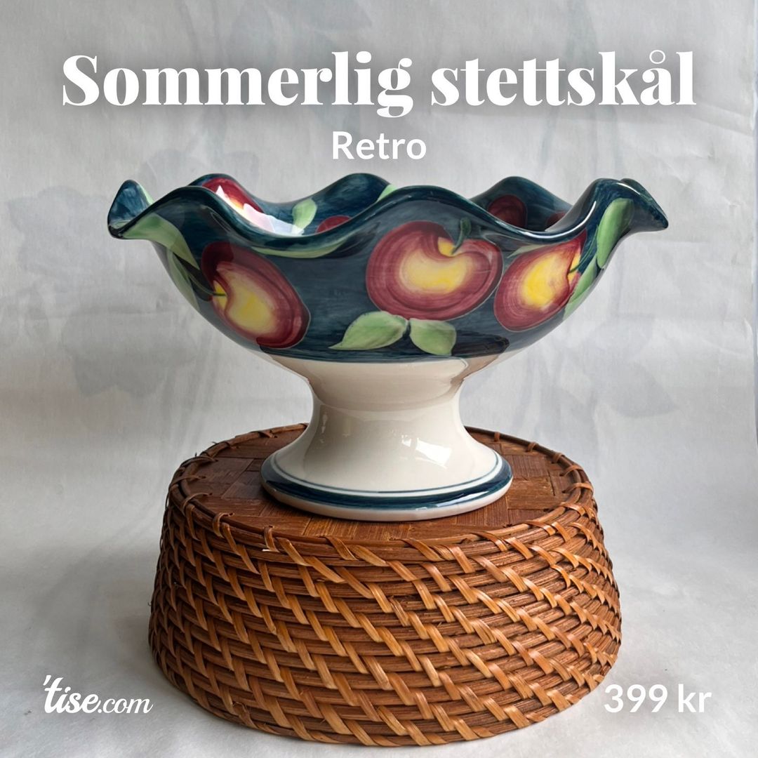 Sommerlig stettskål