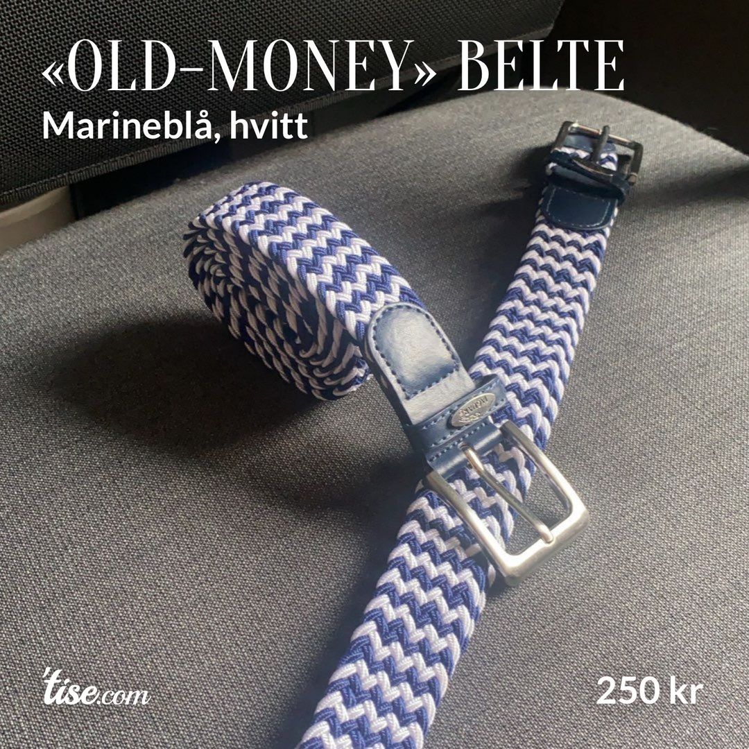 «Old-Money» Belte