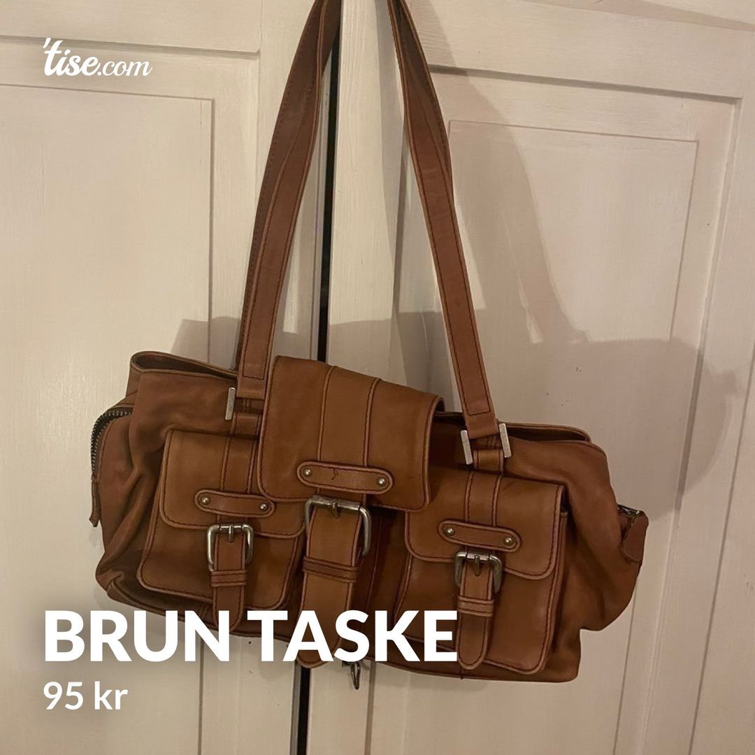 Brun taske