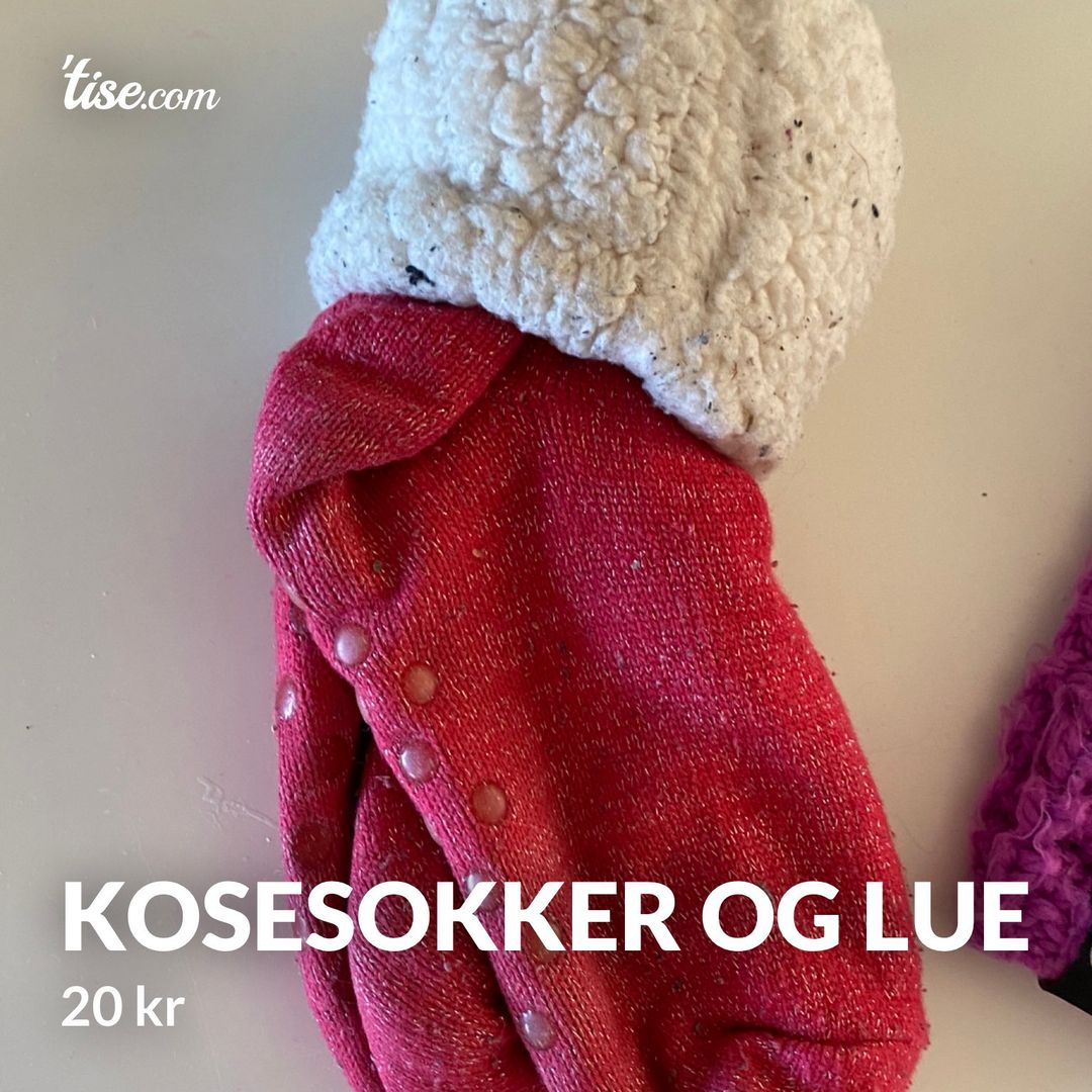 Kosesokker og lue