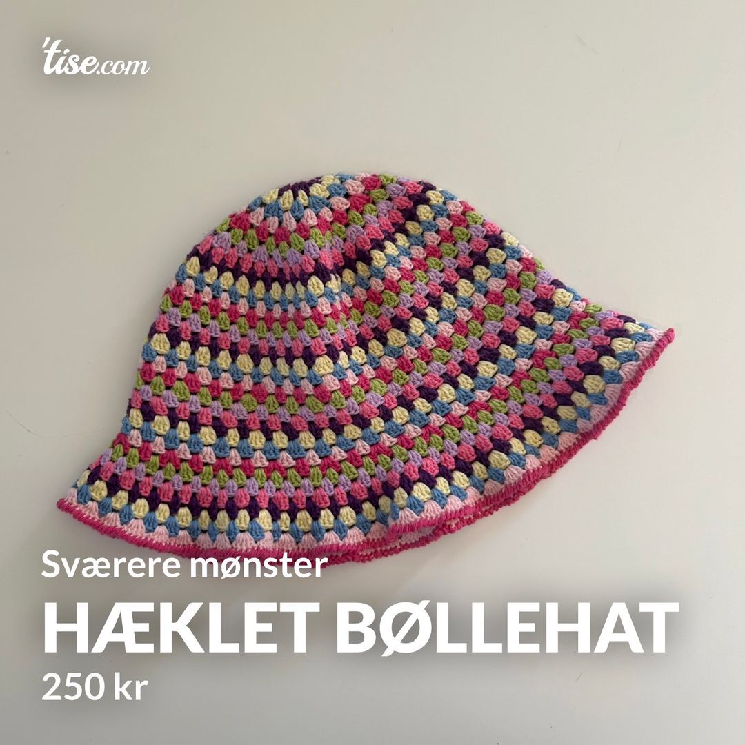 Hæklet bøllehat