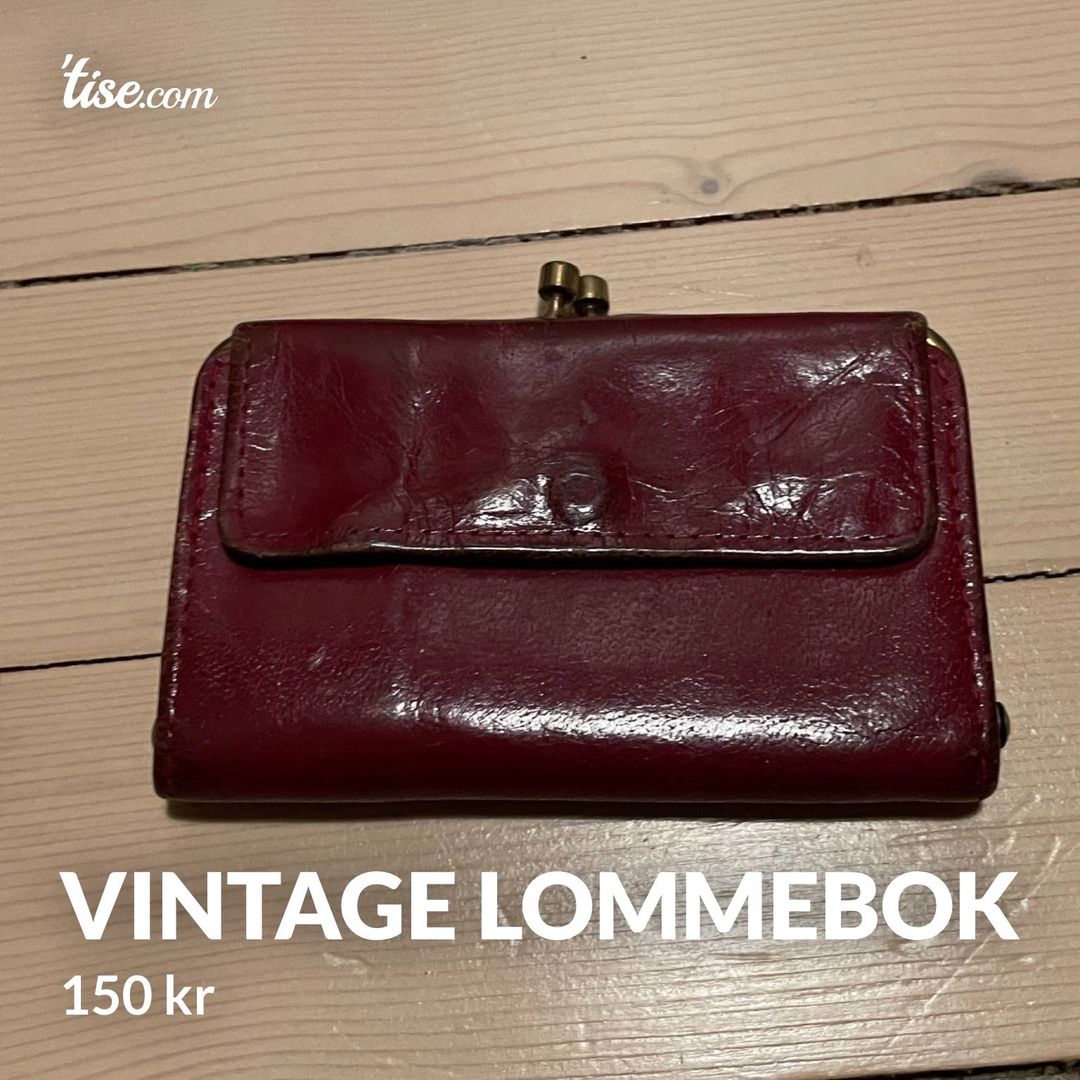 Vintage lommebok