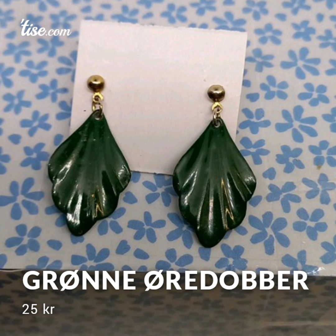 Grønne Øredobber