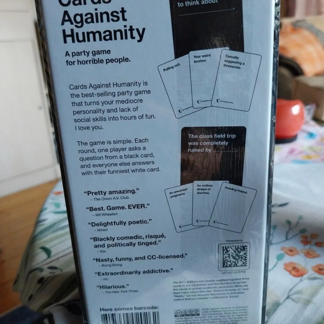 Cards against humani