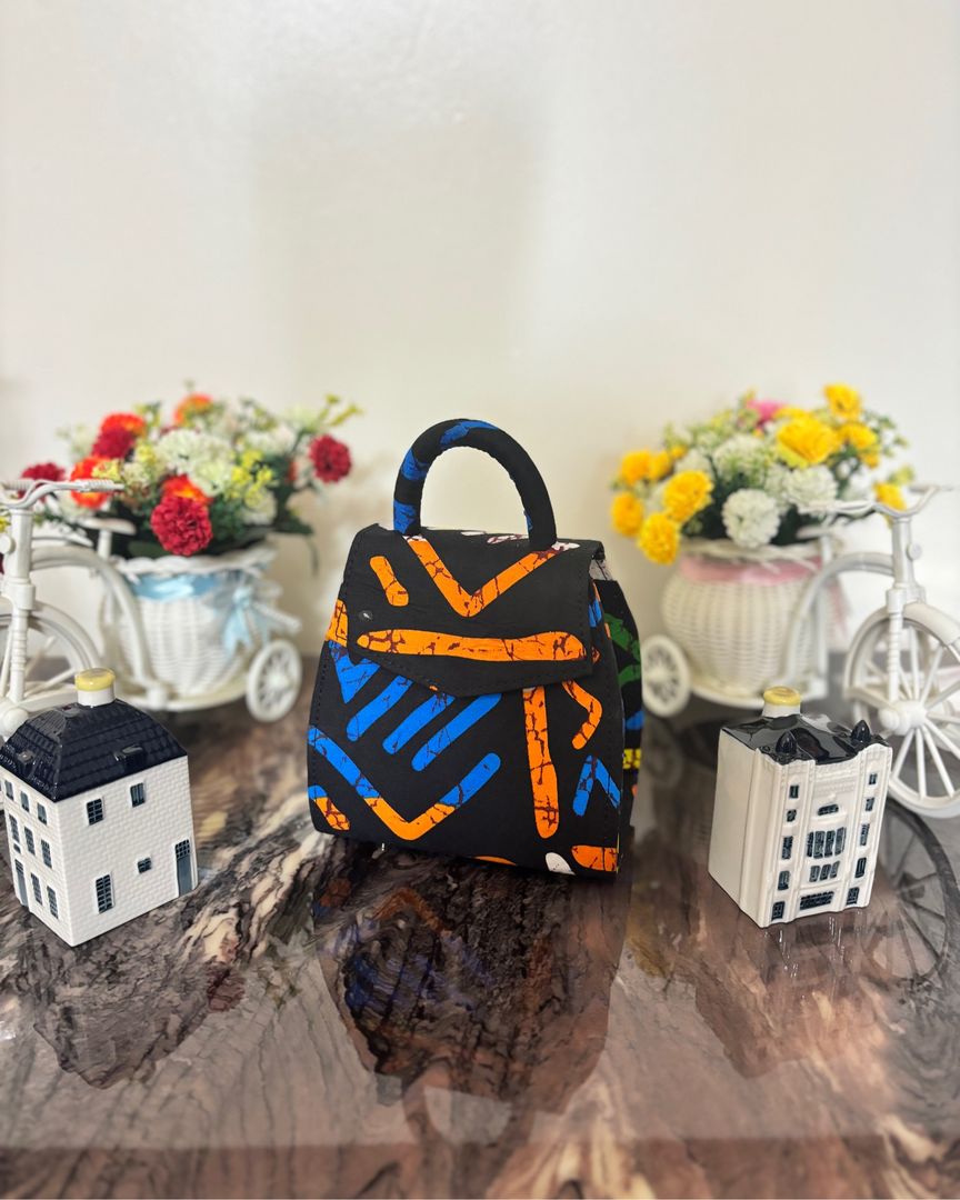 Ankara cross bag