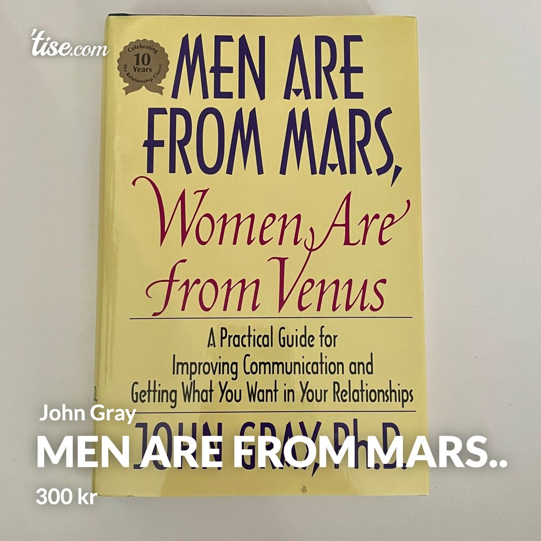 Men are from Mars