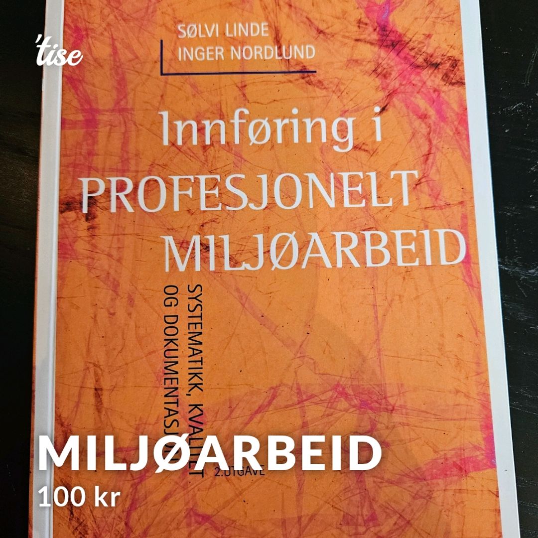 Miljøarbeid