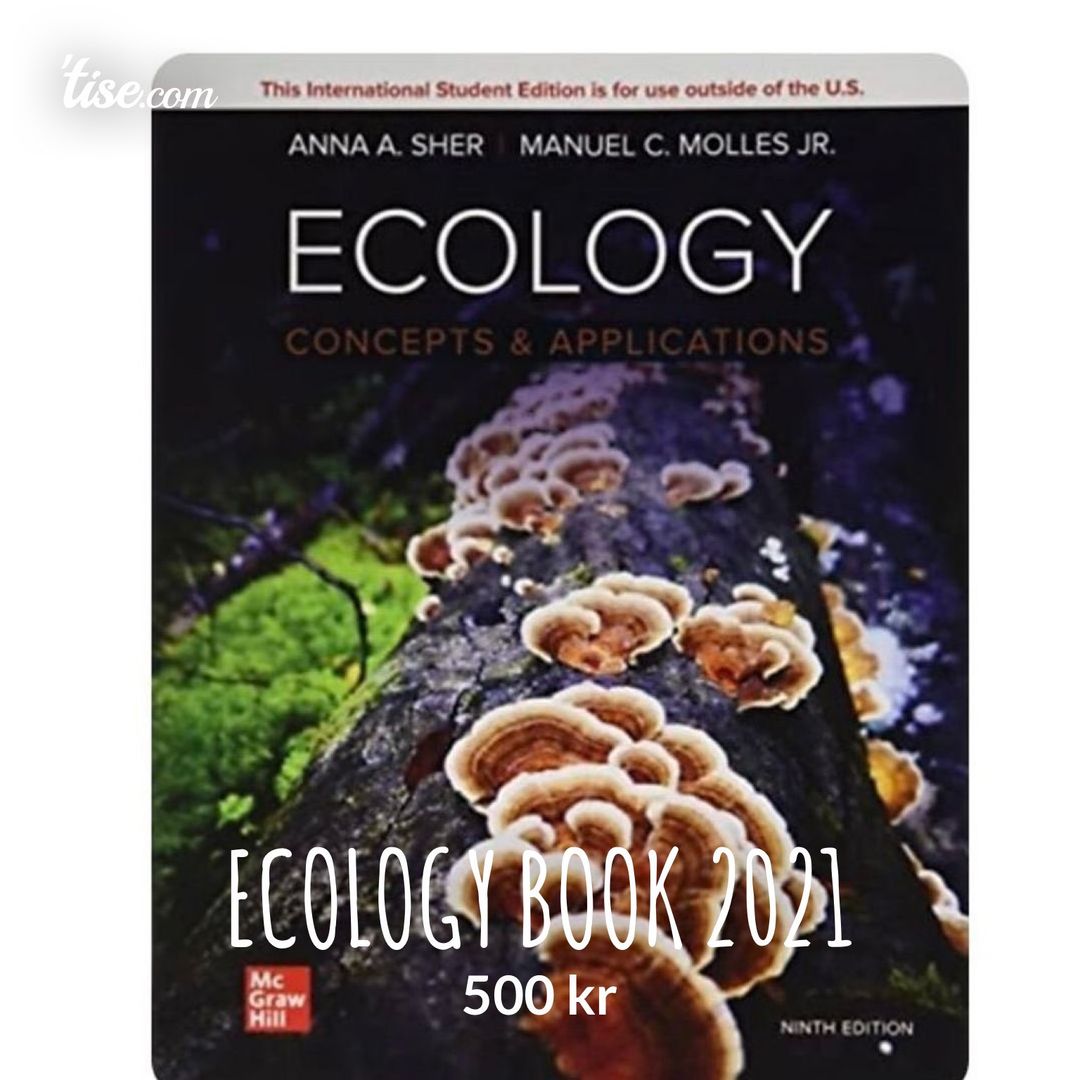 Ecology book 2021