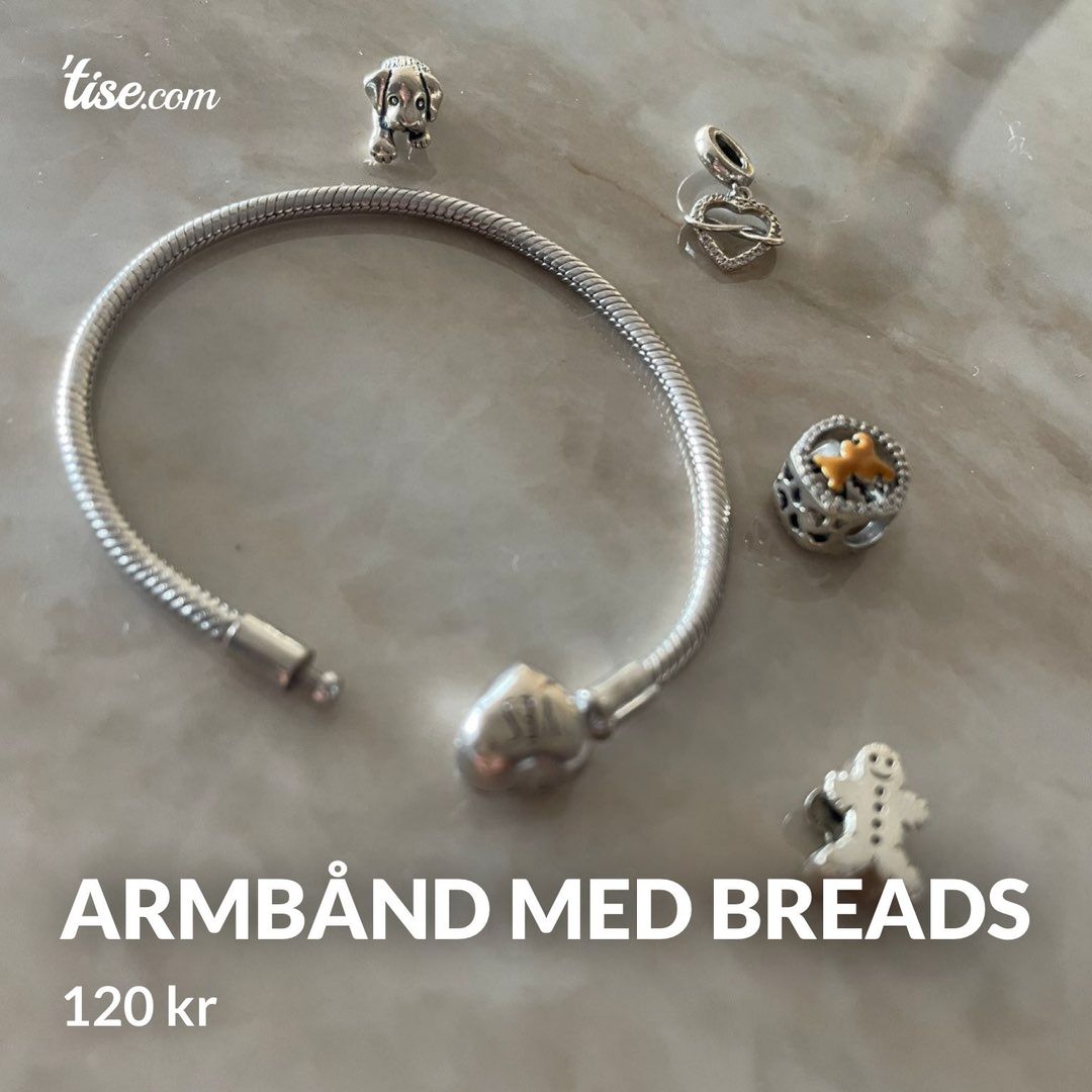 Armbånd med breads