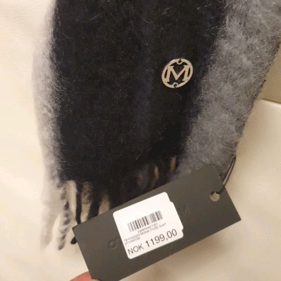 Mohair Ull skjerf