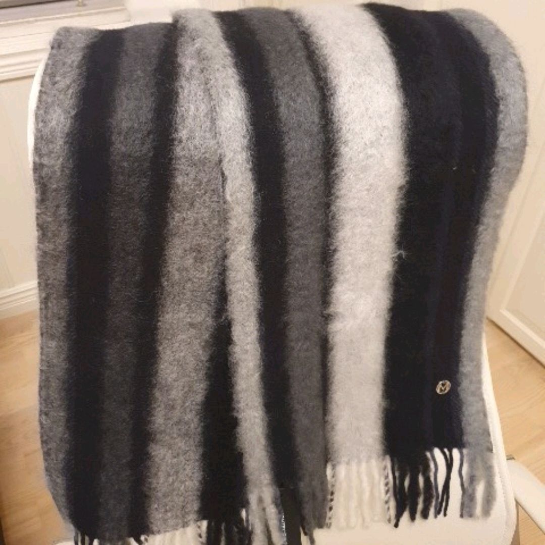 Mohair Ull skjerf