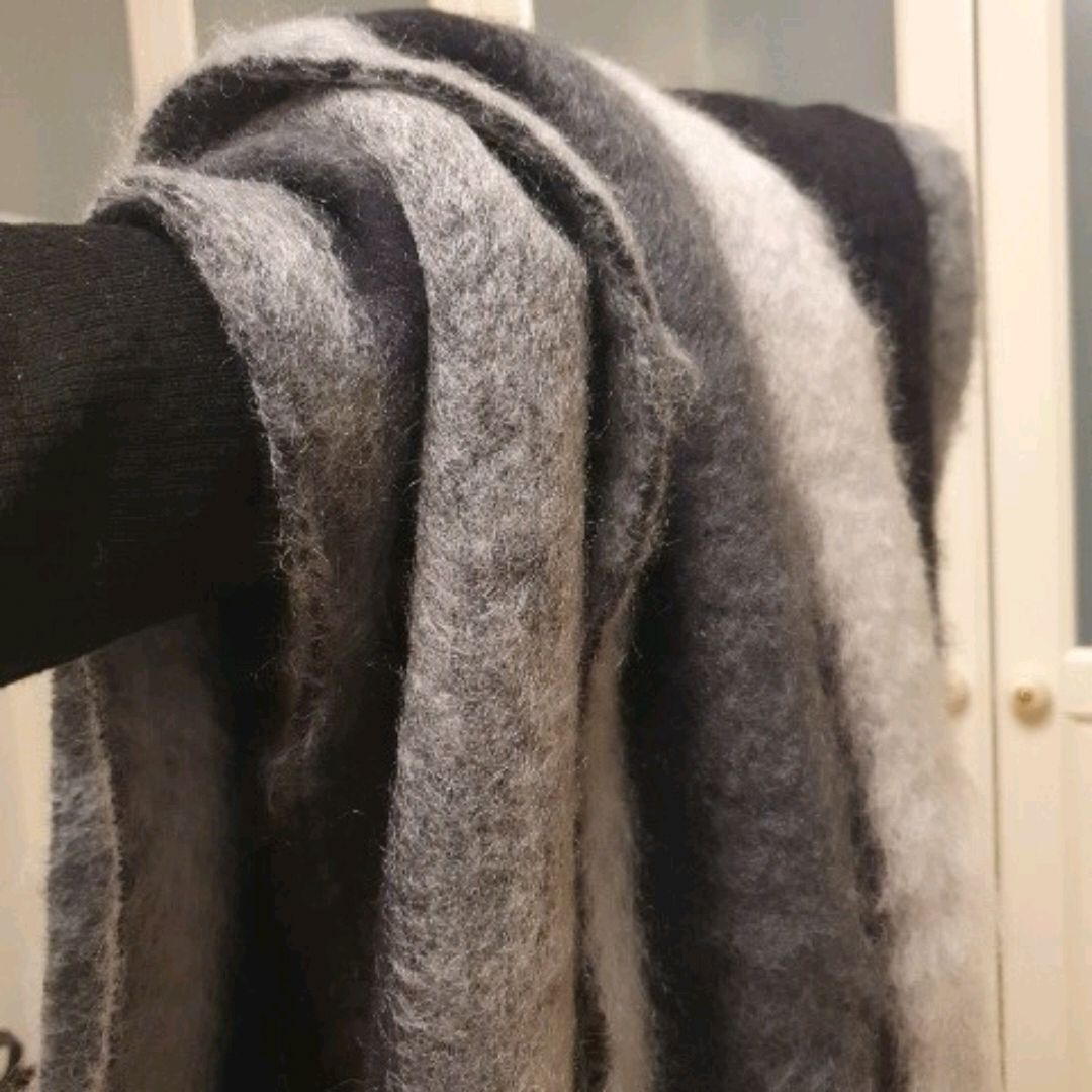 Mohair Ull skjerf