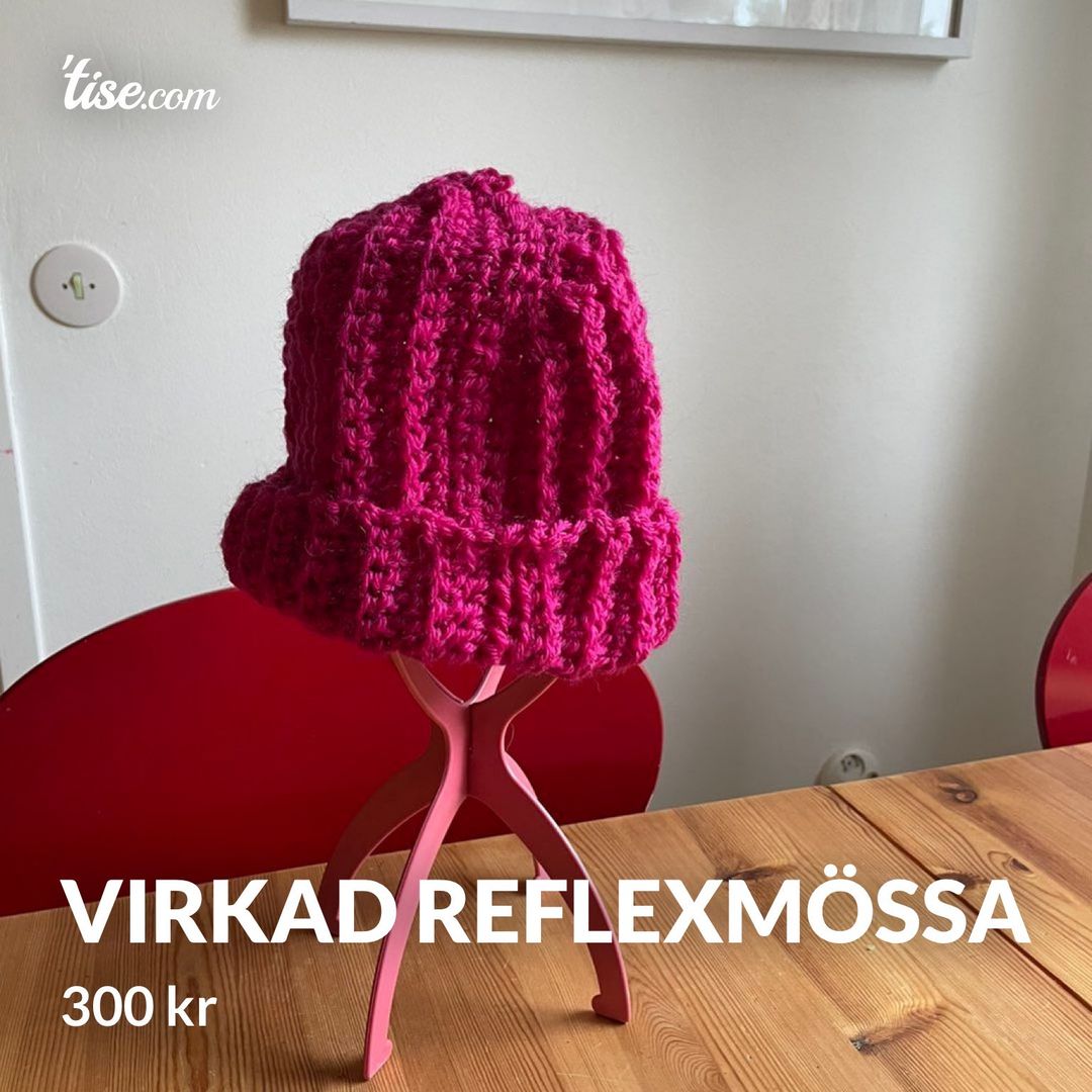 Virkad reflexmössa