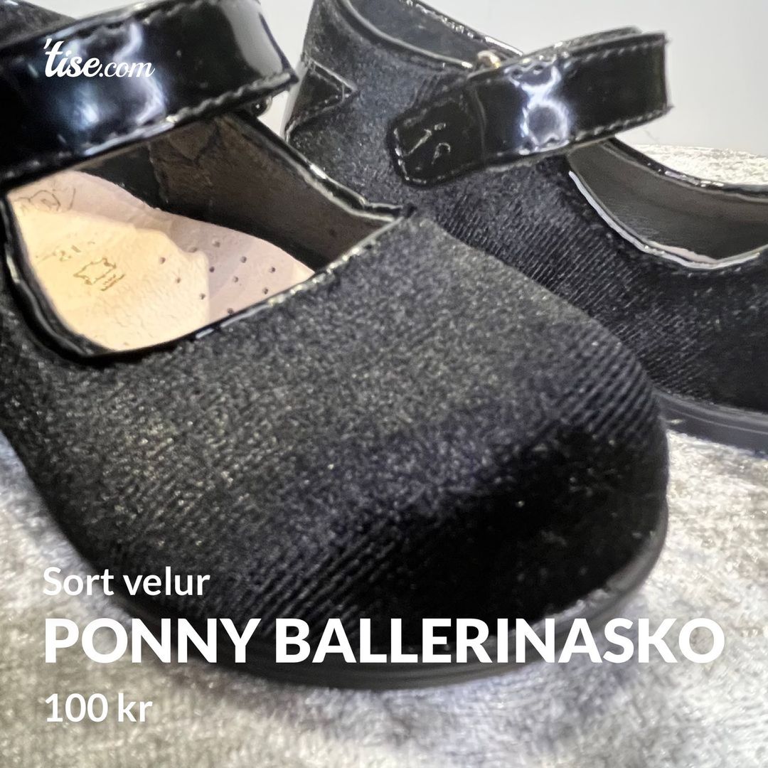 Ponny ballerinasko