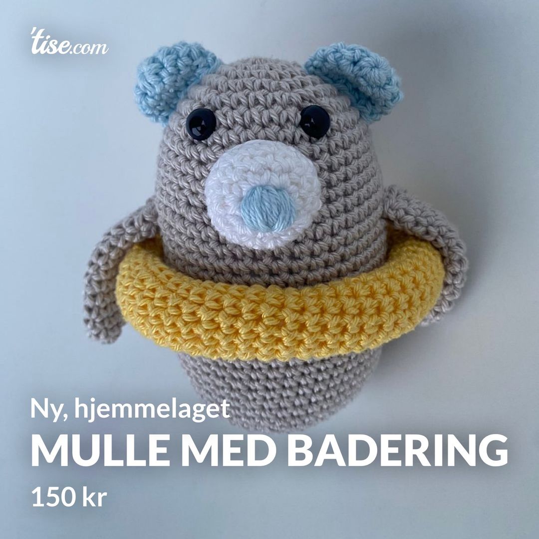 Mulle med badering