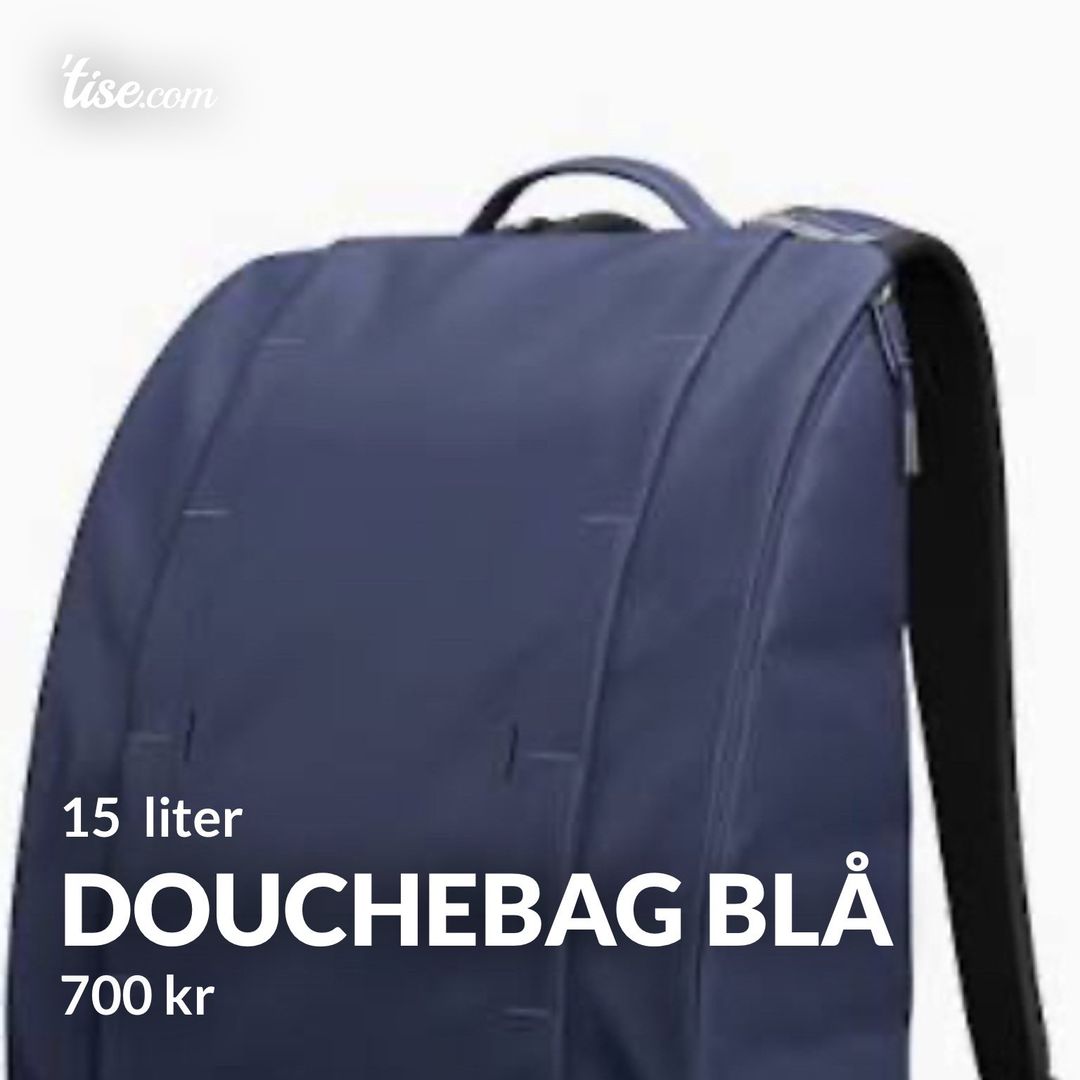 Douchebag blå