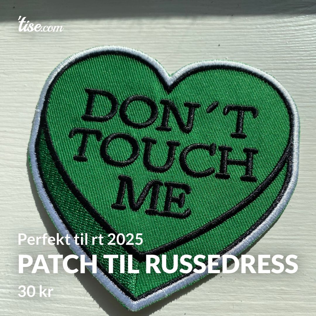 Patch til russedress