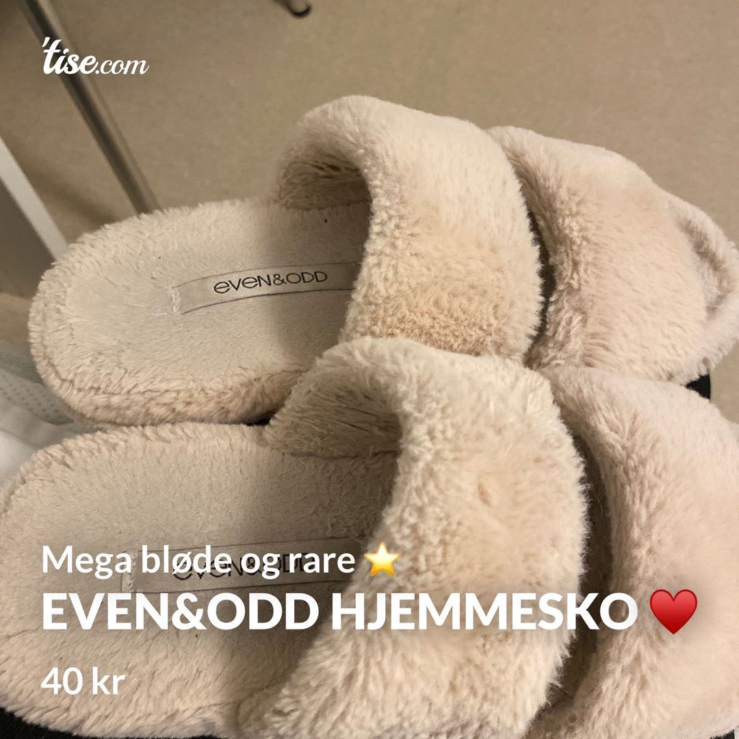 EvenODD hjemmesko ♥️