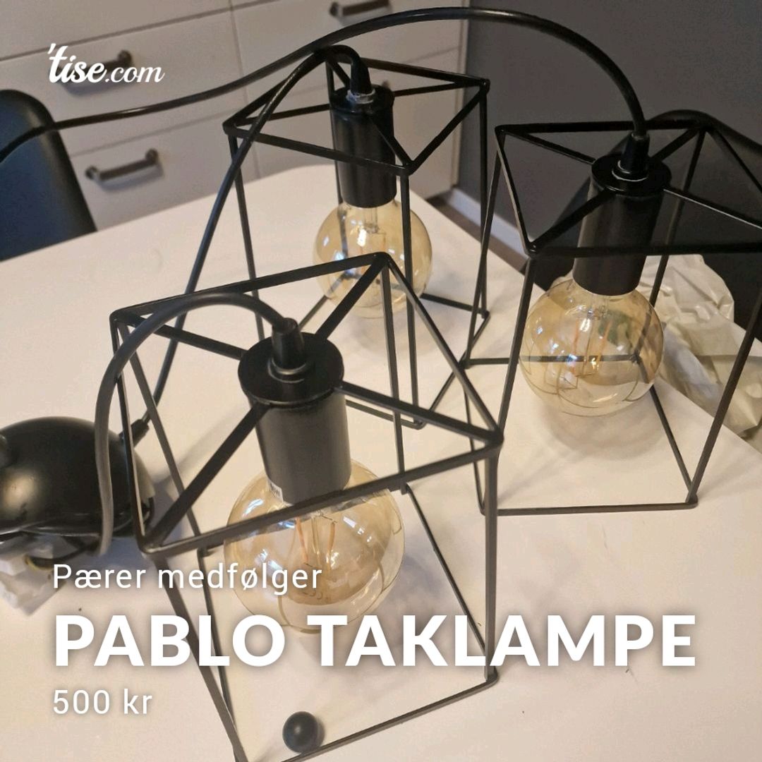 Pablo taklampe