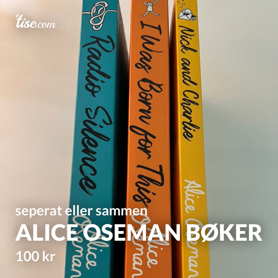 Alice Oseman bøker