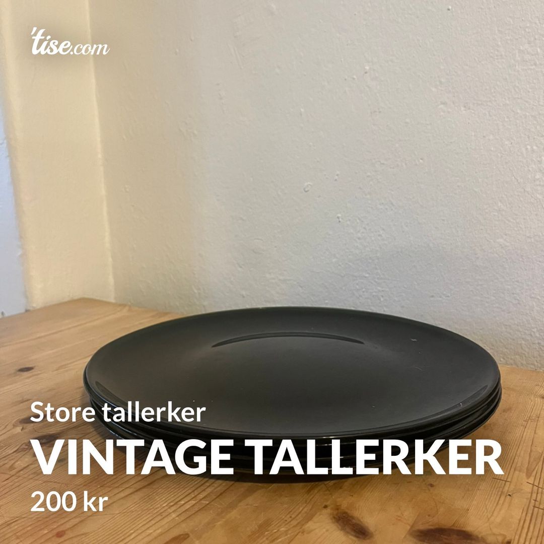 Vintage tallerker