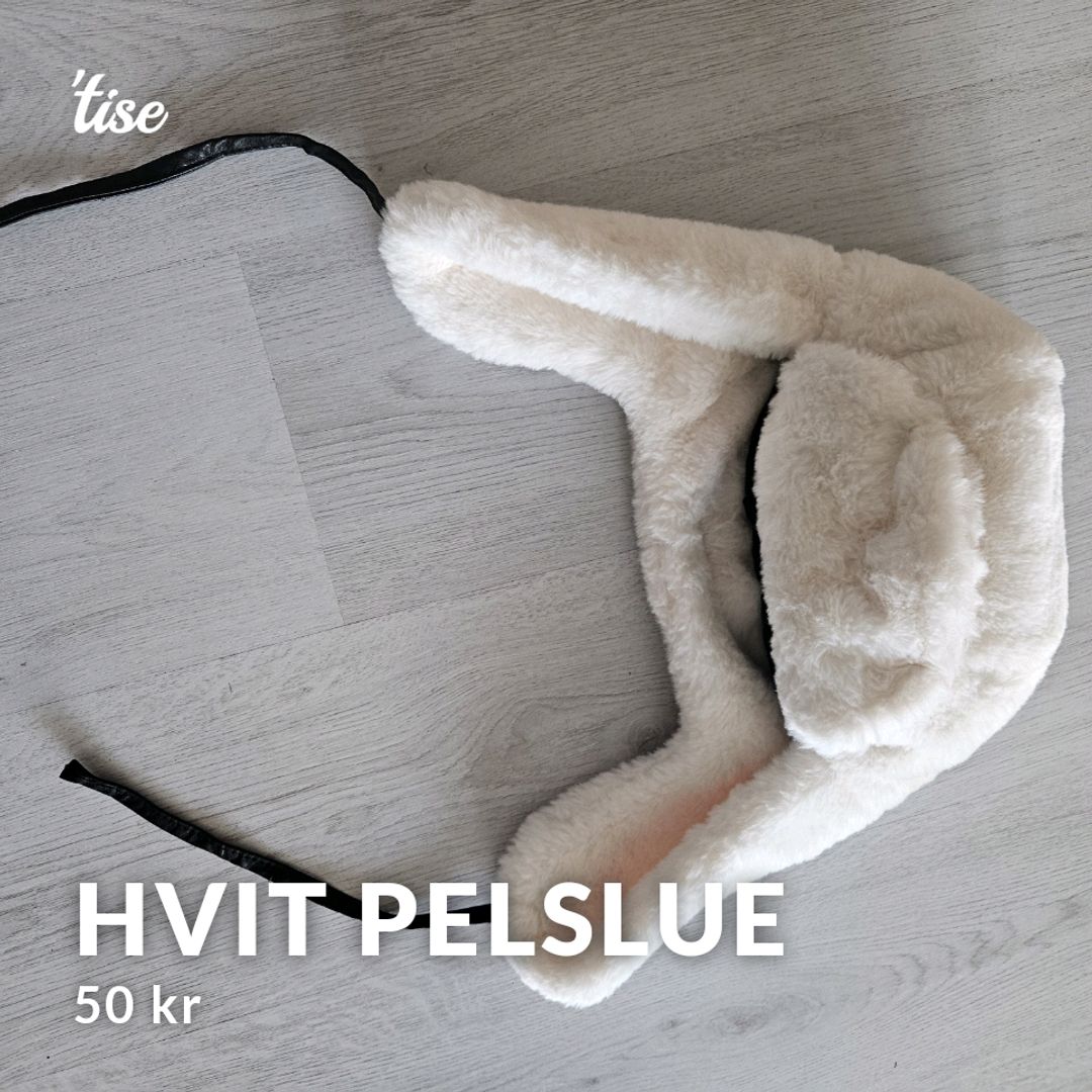 Hvit Pelslue