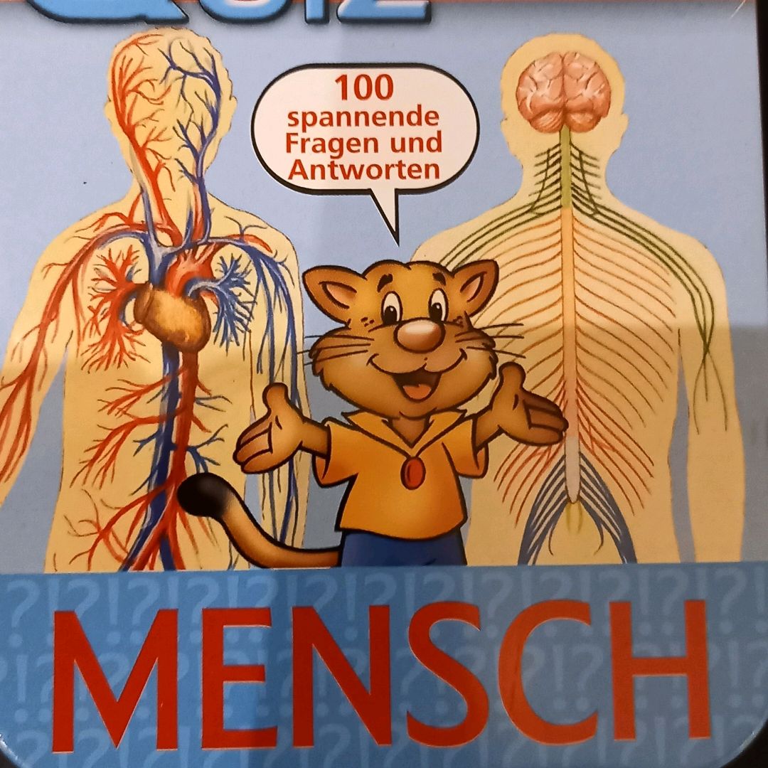 Quiz Karten Mensch