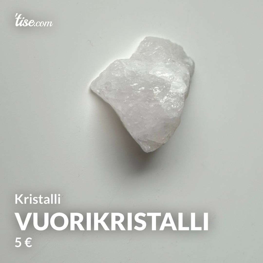 Vuorikristalli