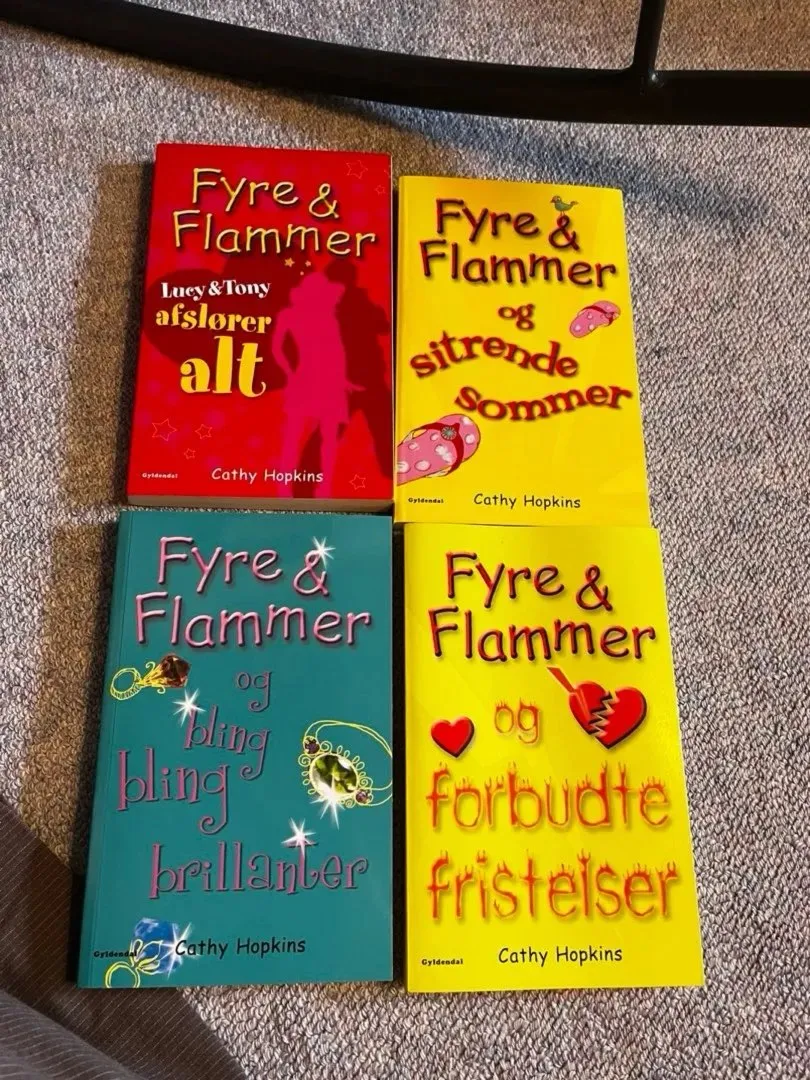 Fyre  Flammer bøger