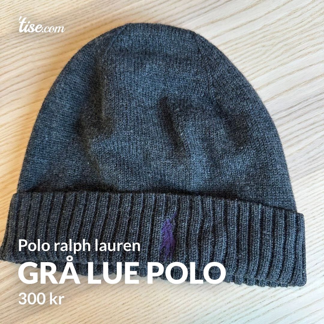 Grå lue Polo