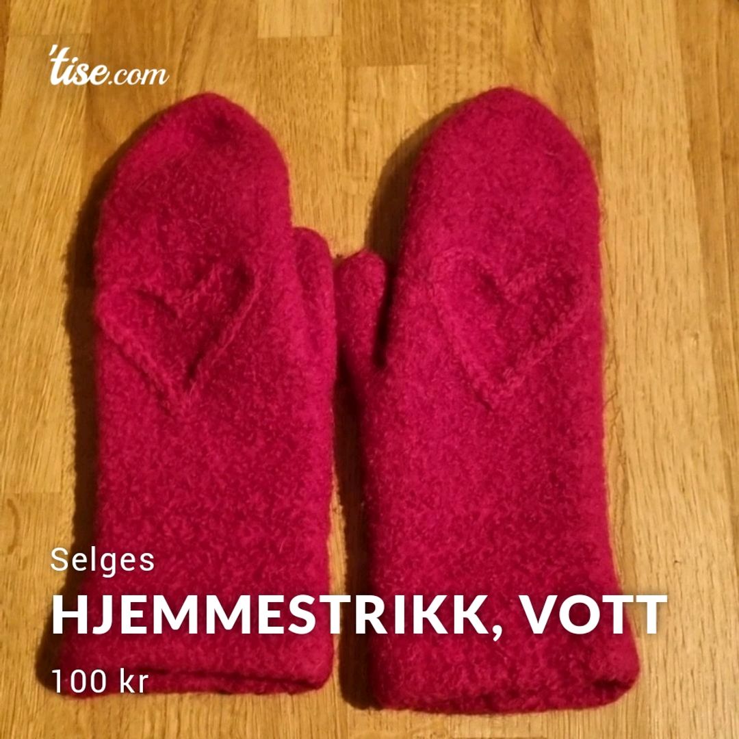 Hjemmestrikk, Vott