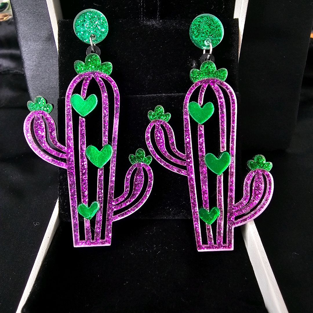 Cactus Earrings