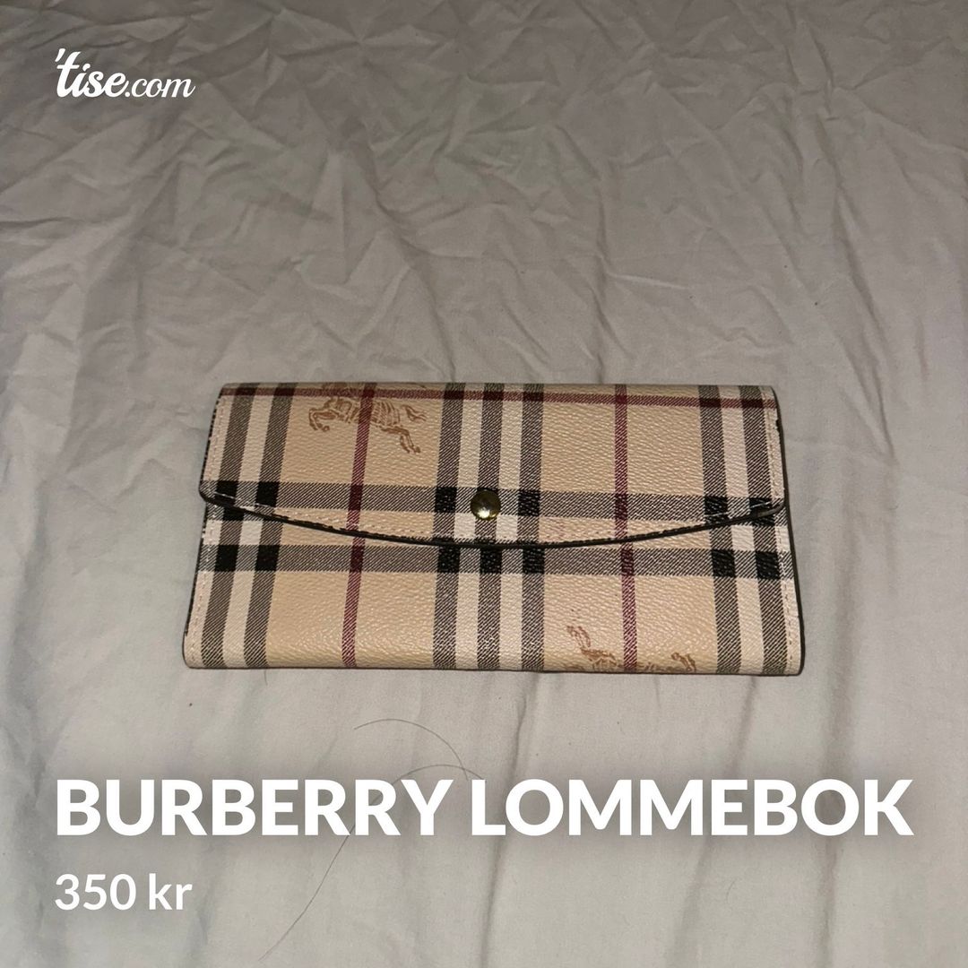 Burberry lommebok