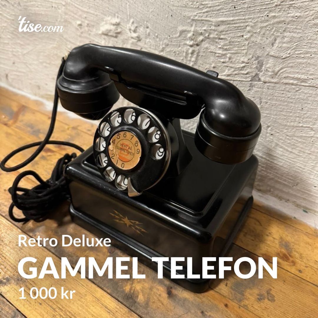 Gammel telefon